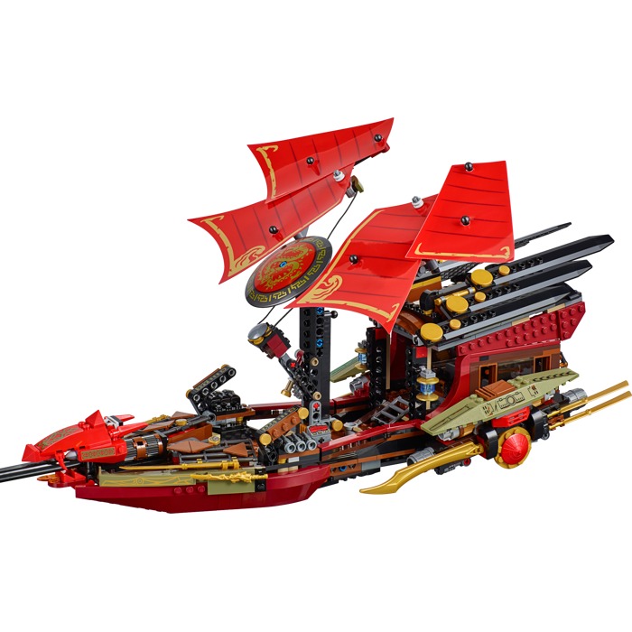 Lego Ninjago. Корабль Дар Судьбы, Решающая битва  